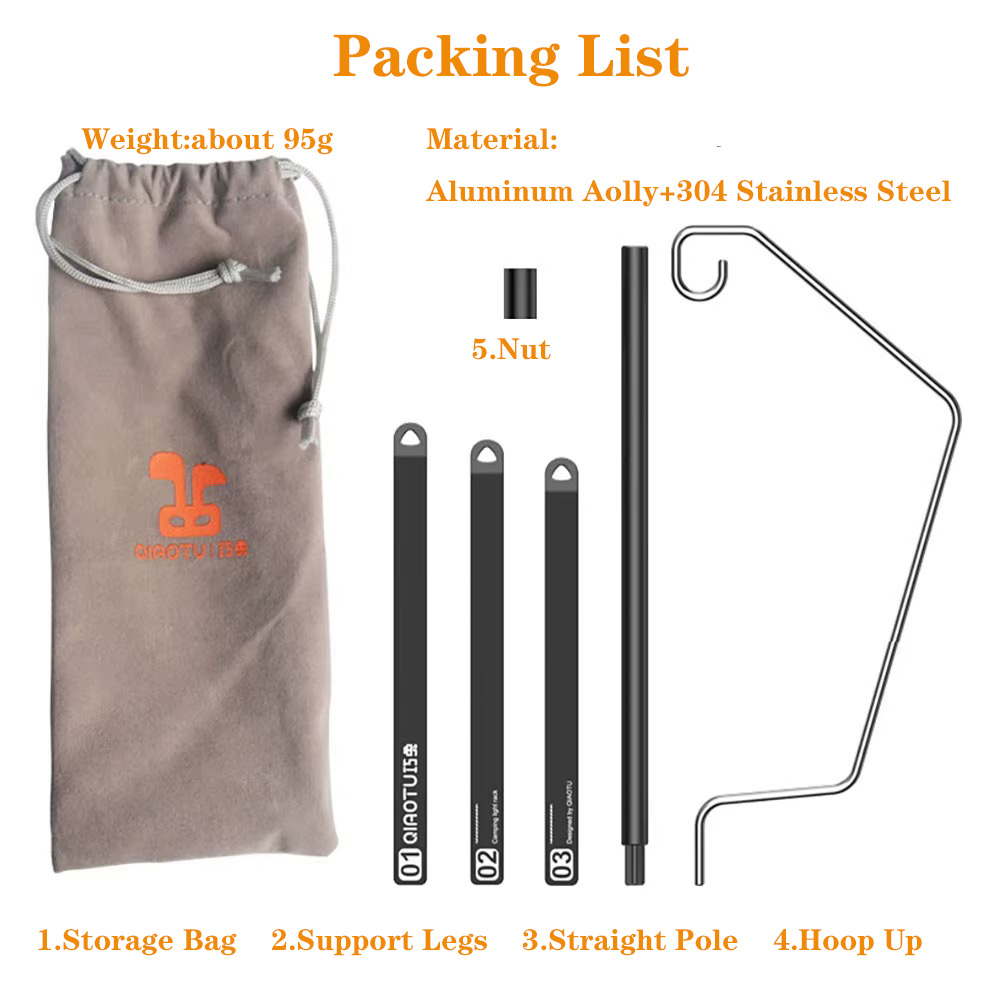 1Pc Ultralight Lantern Stand T - Outdoor Power Point review and price