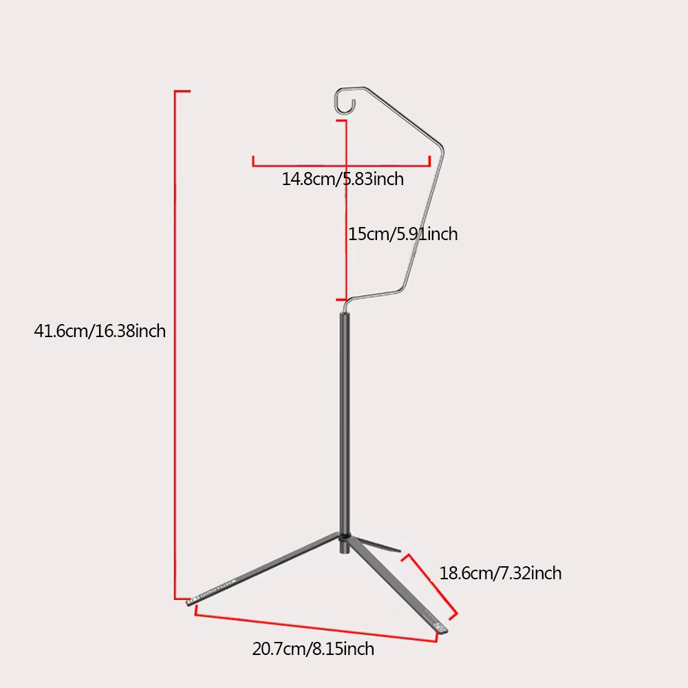 1Pc Ultralight Lantern Stand T - Outdoor Power Point review and price