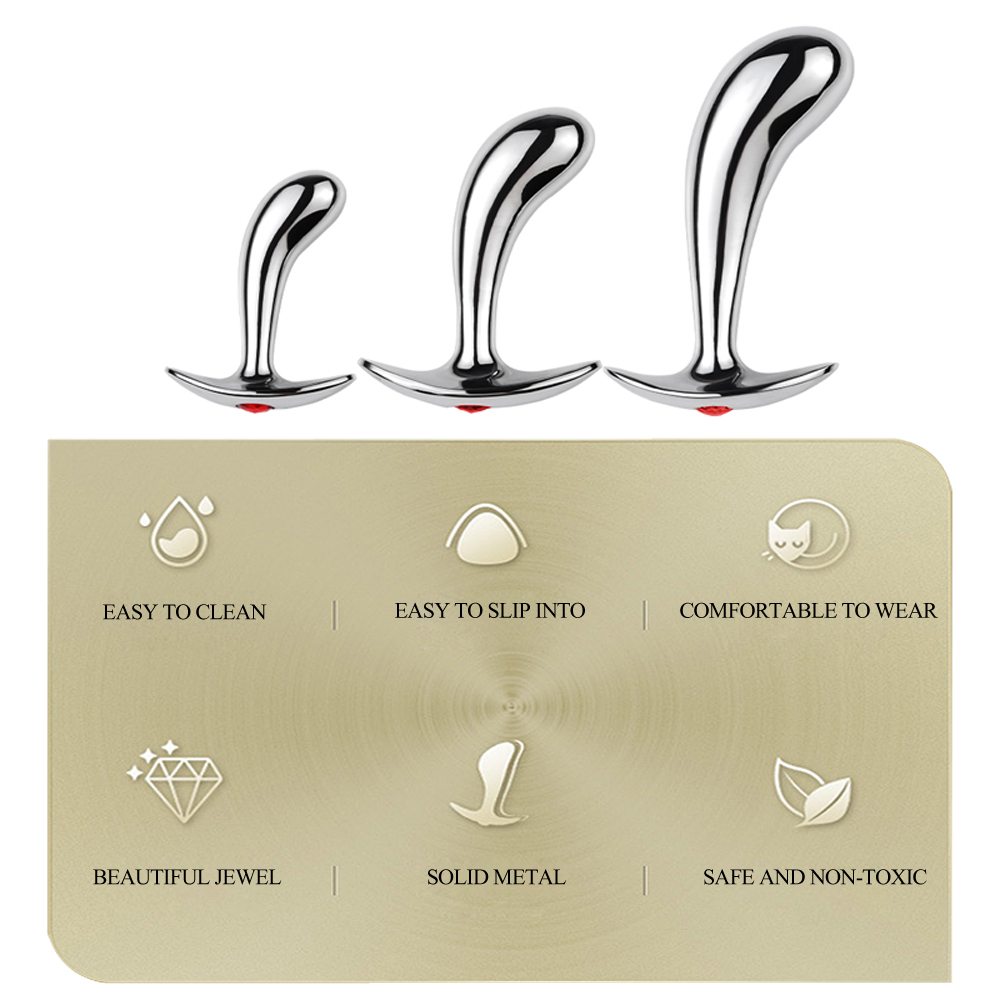 1Pcs, Metal thumb anal plug th - Outdoor Power Point review and price