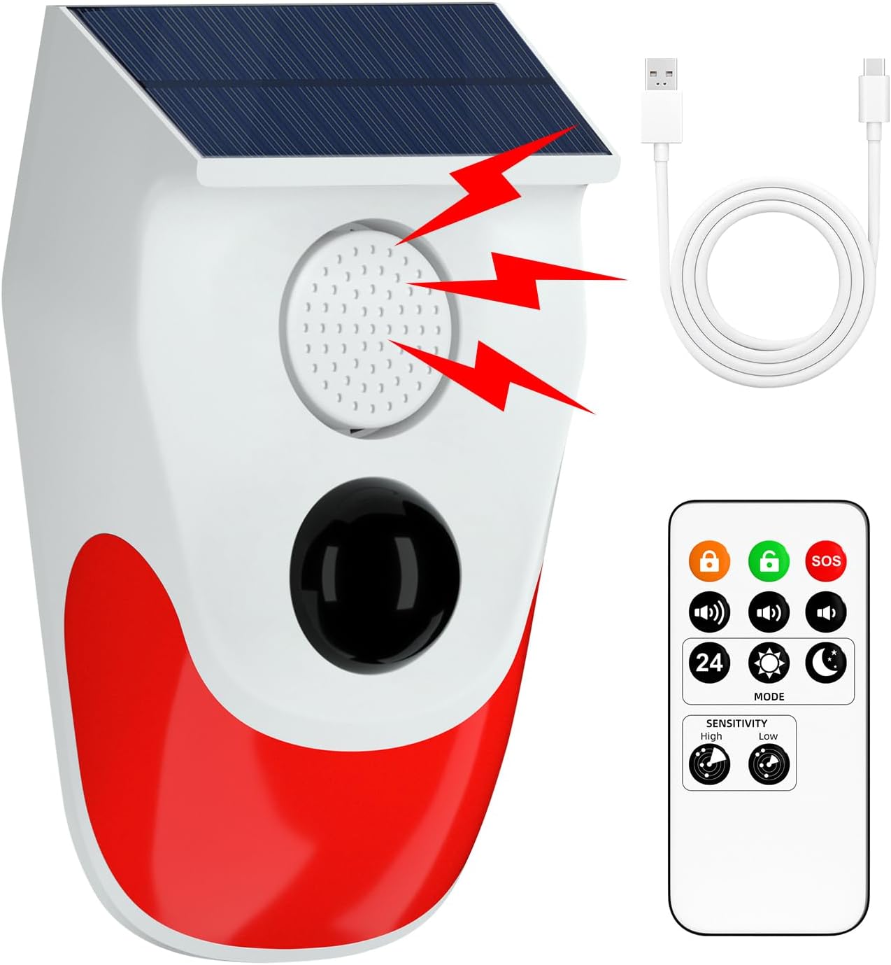 Solar Motion Sensor Outdoor Al - Outdoor Power Point review and price