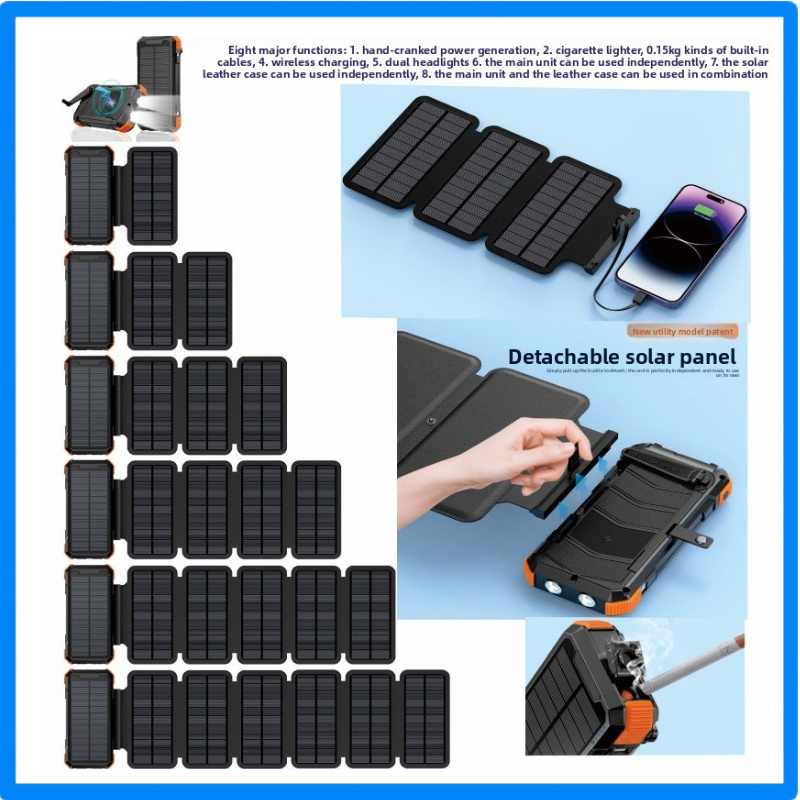Hand Crank Solar Power Bank 20 - Xiaomi Outdoor Power Supply review and price
