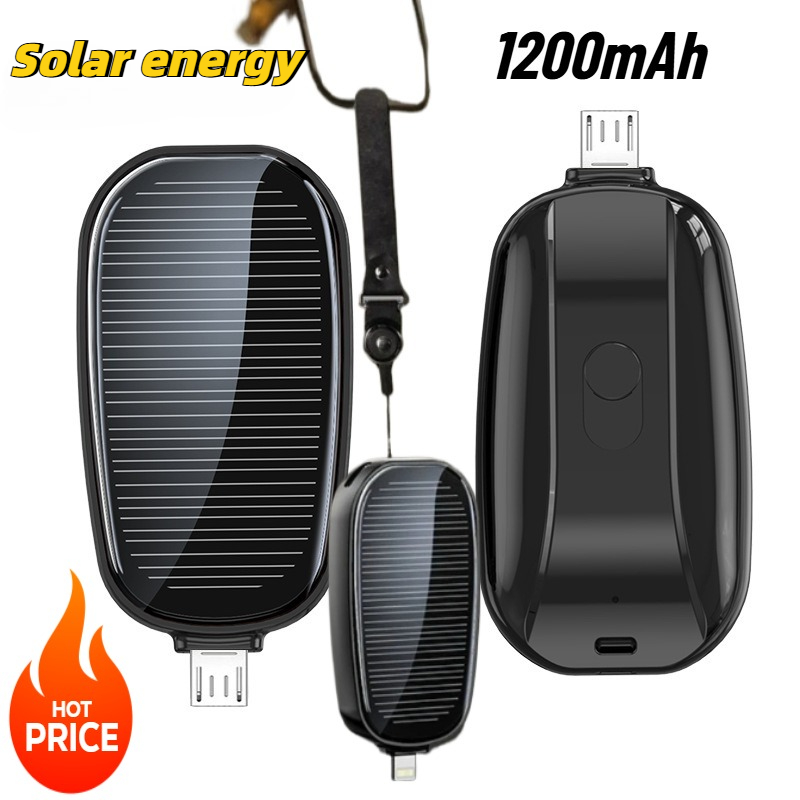 1200mAh Solar Mini Power Bank  - Xiaomi Outdoor Power Supply review and price