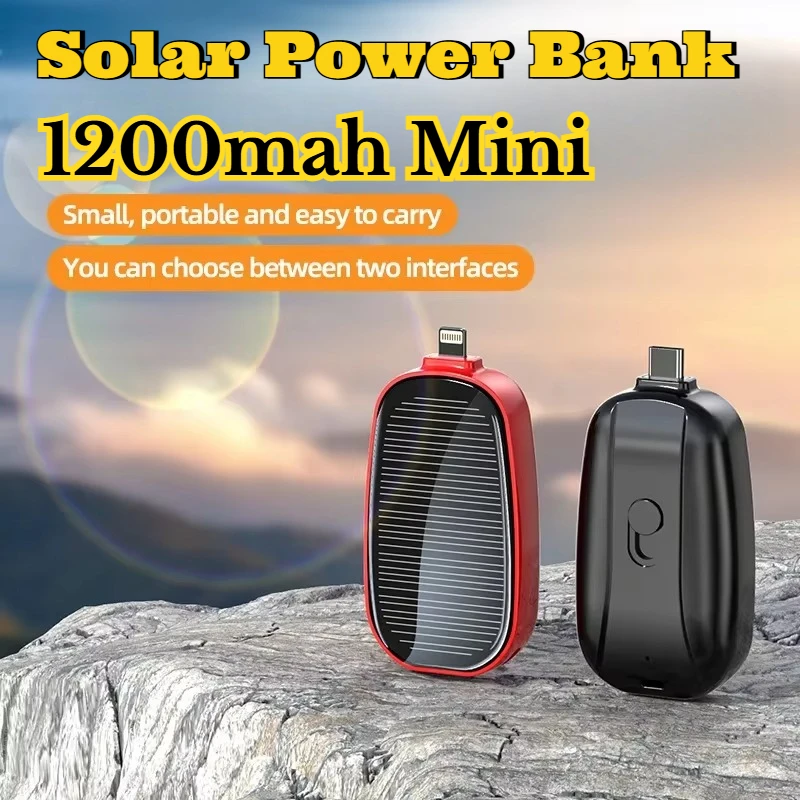 1200mAh Solar Mini Power Bank  - Xiaomi Outdoor Power Supply review and price