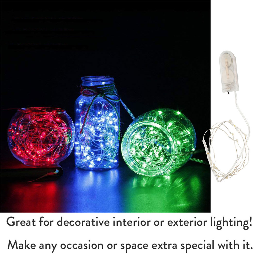 1m 2m 3m Led Copper Fairy Stri - Outdoor Power For Xmas Lights review and price