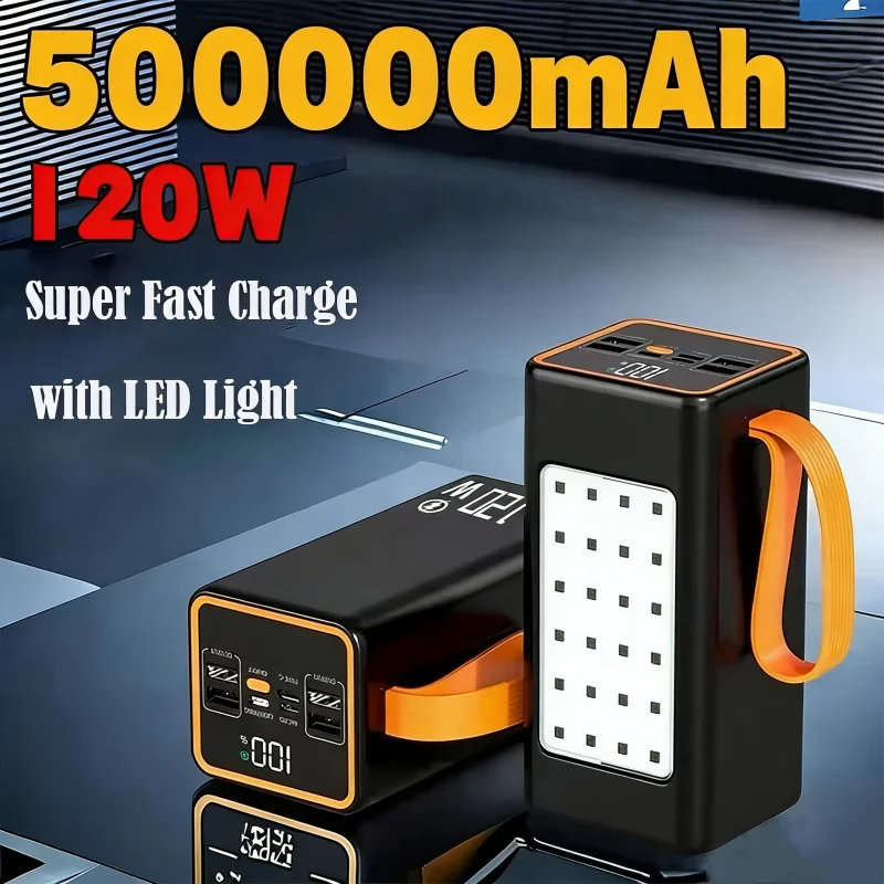 500000mAh Power Bank 120W Fast - Xiaomi Outdoor Power Supply review and price