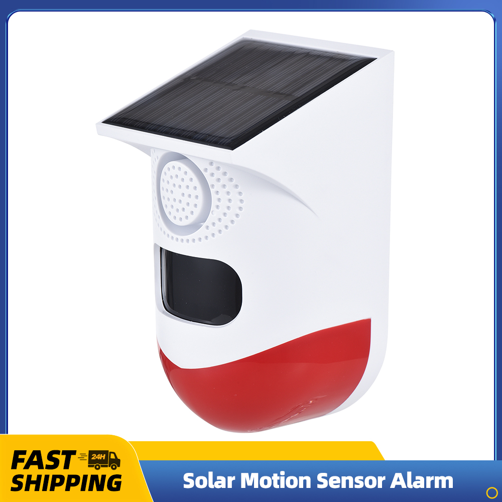 Solar Motion Sensor Alarm Outd - Outdoor Power Point review and price