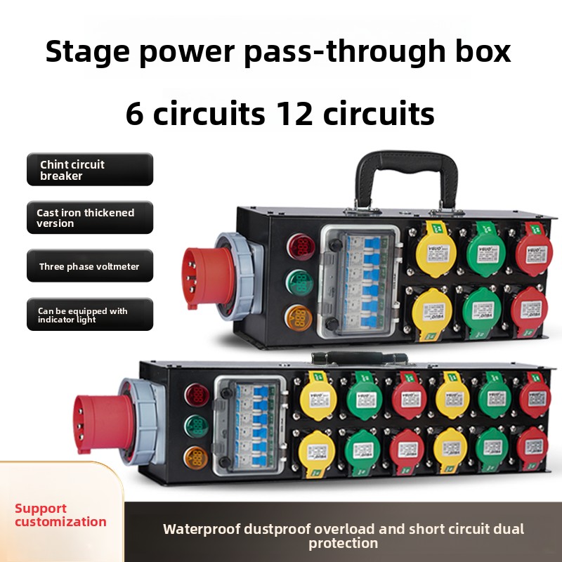 12-In/6-Out Portable Power Dis - Outdoor Power Rack review and price