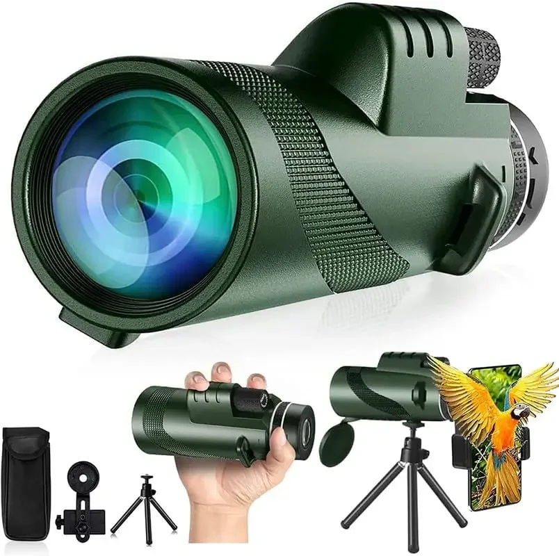 80x100 HD Monocular for Smartp - Outdoor Power Point review and price