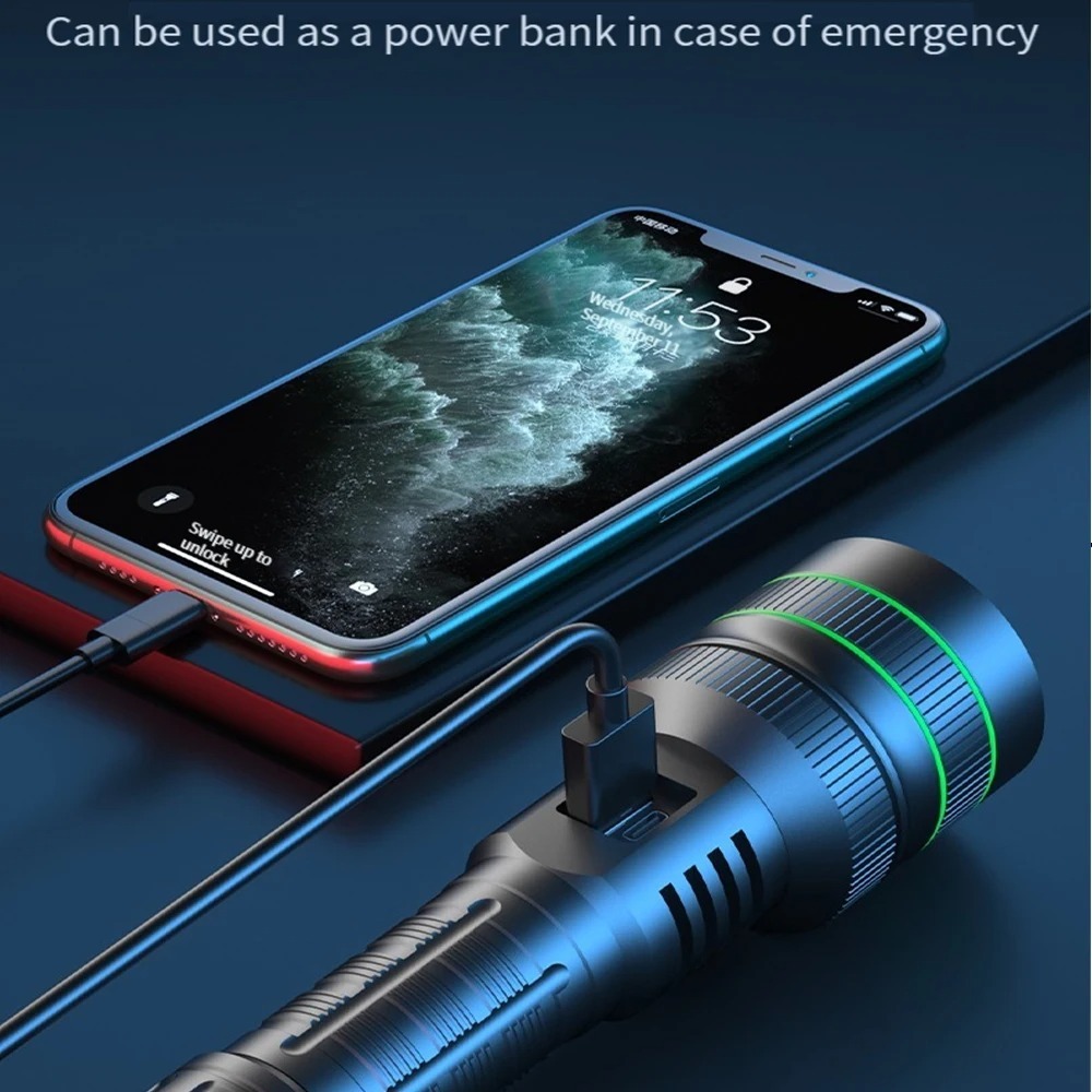 Powerful LED Flashlight Zoomab - Outdoor Power For Camping review and price